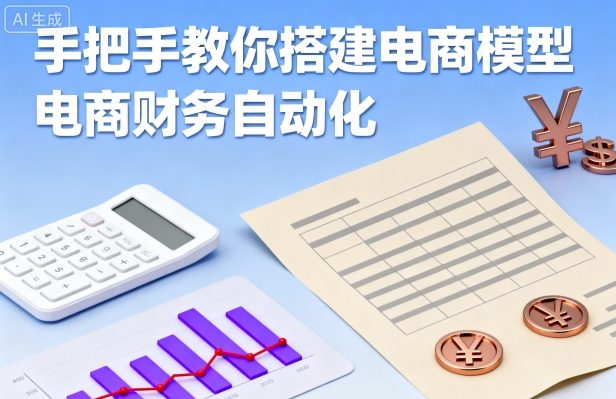 手把手教你搭建电商模型-电商财务自动化-优优云网创